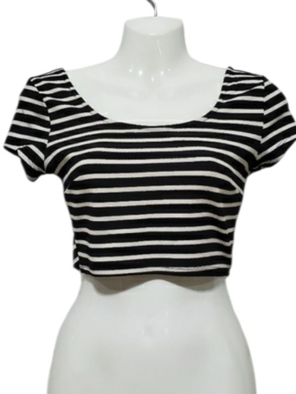 Striped Crop Top